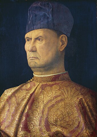 The condotier by Italian Renaissance painter Giovanni Bellini