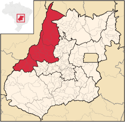 Noroeste Goiano - Localizzazione