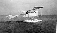 The Gotha WD.3 taxiing; note the three crewmen visible Gotha WD.3 on water.jpg