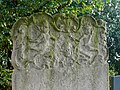 Gravestone in the churchyard of the Church of St Paulinus, Crayford.