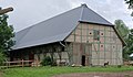 Half-timbered barn