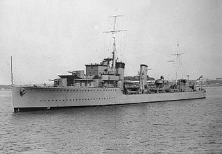 HMS <i>Kempenfelt</i> (I18) C-class destroyer of the Royal Navy and afterwards of the Royal Canadian Navy