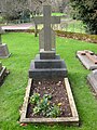 St John the Baptist Church, Hagley, grave of Emily Lyttelton (née Pepys, 1833–1877)