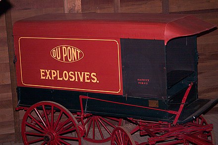 Original DuPont powder wagon