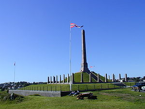 Monumentet Haraldshaugen i Haugesund.