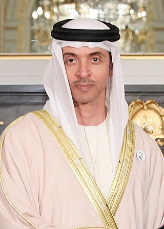 <span class="mw-page-title-main">Hazza bin Zayed Al Nahyan</span> Emirati politician (1965