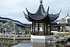 Heart of the Lake Pavilion and bridge in Dunedin Chinese Garden.jpg