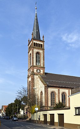 Heddesheim evangelische Kirche 20110315
