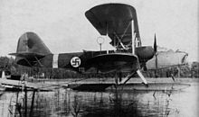The German Seenotdienst operated 14 Heinkel He 59 floatplanes as well as a variety of fast boats. Heinkel he 59.jpg