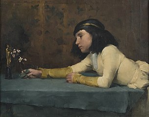 Girl with a Madonna, 1881