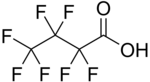 Heptafluorobutyric acid.png