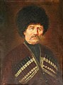 Retrato de Khusina Baev (óleo sobre lienzo).