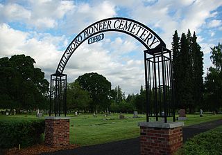 <span class="mw-page-title-main">Hillsboro Pioneer Cemetery</span> Cemetery in Hillsboro, Oregon, U.S.