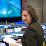 Holly Ridings at NASA flight director