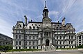 * Nomination: Montreal City Hall. By User:Pierre5018 --Pierre5018 20:17, 25 June 2024 (UTC) * Review Disturbing branches in the sky. --Moroder 18:03, 22 June 2024 (UTC) Agreed. --User:Pierre5018 Wiĺl erase the branches.  Info This nomination needs to be properly signed.--Augustgeyler 08:02, 25 June 2024 (UTC) . Signature added, branches removed.  Info Dear Pierre5018 thank you for adding a signature. But unfortunately you did not get the syntax right again. There is a bot managing this page here. Wrong syntax will prevent nominations from being processed. I changed your nominations syntax. The signature you added needs to be at the end (after "By User:Pierre5018, not before. So the syntax is:File:Hôtel_de_Ville_de_Montréal,_juin_2024.jpg|{{/Nomination|Montreal City Hall. By [[User:Pierre5018]] --[[User:Pierre5018|Pierre5018]] 20:17, 25 June 2024 (UTC). Addionally you allays need to add your signature to every comment you make, otherwhise nobody can tell who was commenting or voting.--Augustgeyler 08:00, 26 June 2024 (UTC)