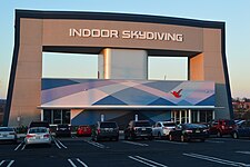 IFly location in King of Prussia, Pennsylvania. IFly Indoor Skydiving (31888345242).jpg