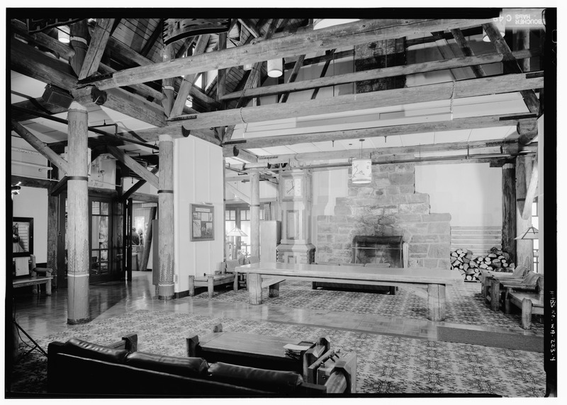 File:INTERIOR VIEW, LOBBY AREA - Paradise Inn, Paradise, Pierce County, WA HABS WASH,27-PARA,1-4.tif