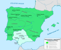 Spagna romana nel 17 a.C.