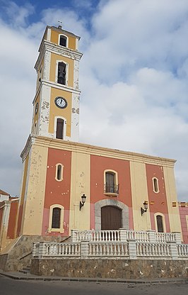 La iglesia de San Antonio Abad, del siglo XVIII.