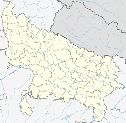 Location map Индиэ Уттар-Прадеш