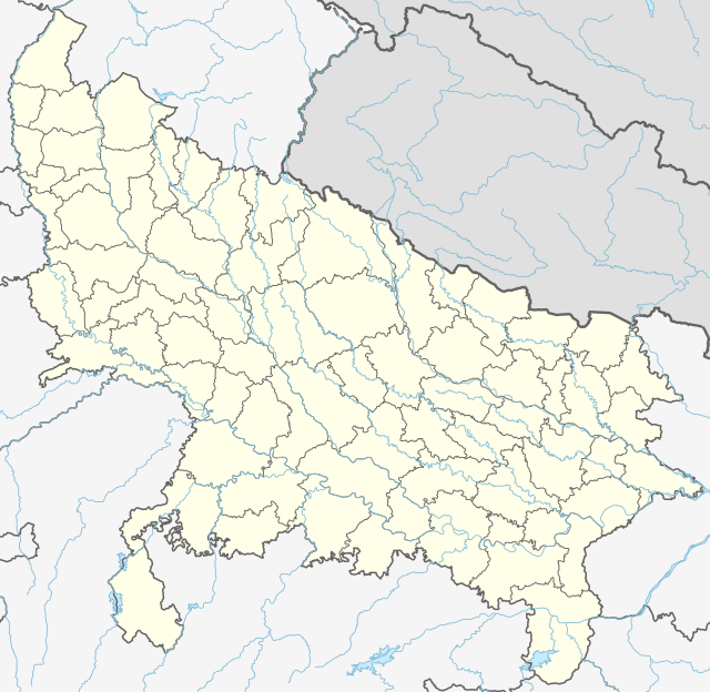 Location of उत्तर प्रदेश