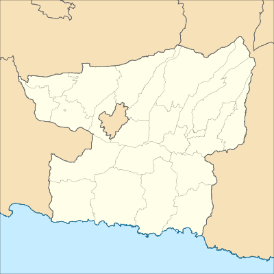 Location map Kabupaten Blitar