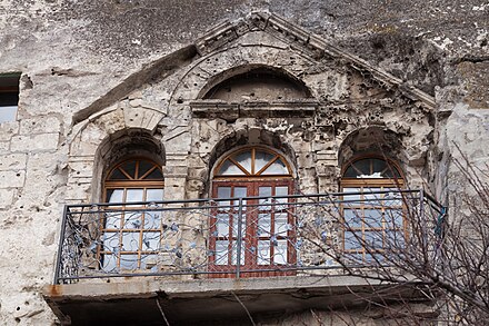 Balcony of Inkerman Cave Monastery