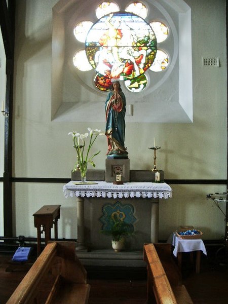 File:Interior of St Anne's RC Church, Westby Mills. - geograph.org.uk - 466363.jpg