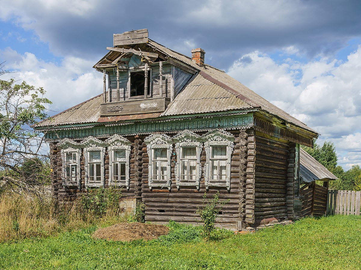 внешнее убранство крестьянского дома (100) фото