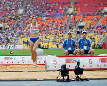 Jana Velďáková na Mistrovství světa v atletice 2013 v Moskvě