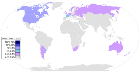 Dân số Do Thái theo quốc gia