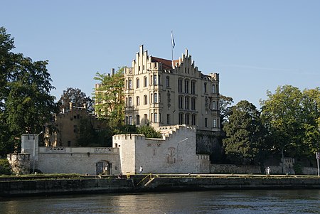 Königliche Villa (Regensburg), Nordseite