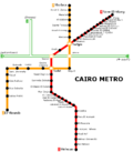 Vignette pour Liste des stations du métro du Caire