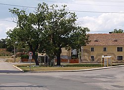 Zentrum des Dorfes