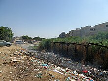 A view of Karachi University railway station platforms, on 13 October 2020