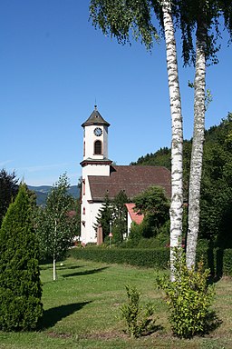 Kyrka i Hofstetten.