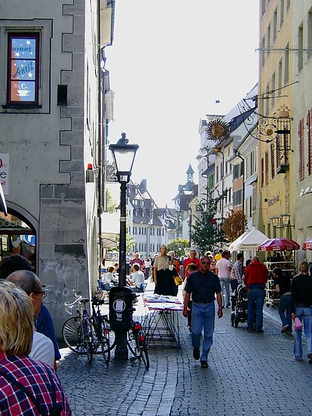 Konstanz Altstadt Hussenstrasse