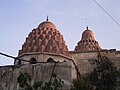 Dômes de la madrasa et tombeau de Nur ad-Din à Damas.