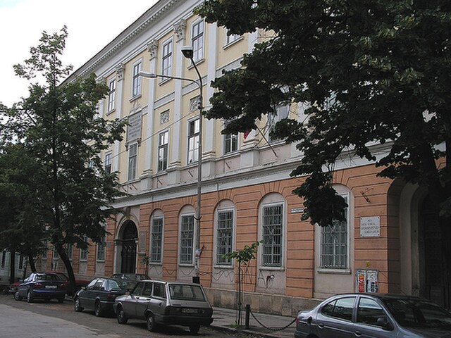 The former Piarist College of Cluj, today the Báthory István Líceum