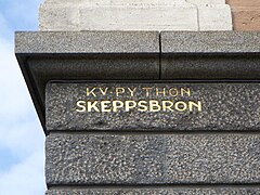 Python-kvartalet mot Skeppsbron