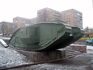Tunge Britiske Kampvogne Under 1. Verdenskrig