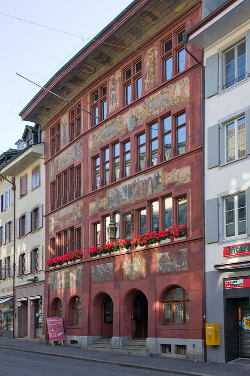 Former town hall in Liestal, the cantonal capital.