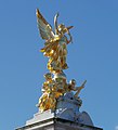 2015-02-23 The Victoria Memorial outside Buckingham Palace.