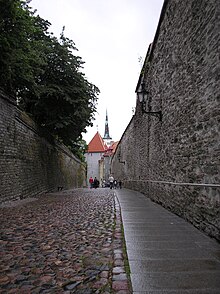 The Long Leg, the main way connecting Toompea with the Lower Town