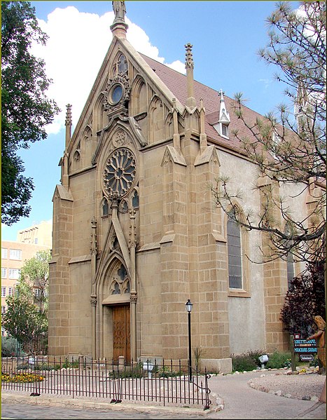 Image: Loretto Chapel, Santa Fe, NM 7 29 13h (11388278795)