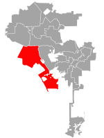 Los Angeles City Council District 11.svg