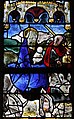 Église Saint-Patern : vitrail de la Vierge, détail 6