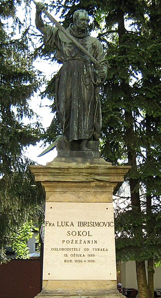 Luka Ibrišimović led a revolt against Ottomans in Požega.