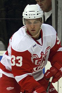 Luke Glendening American ice hockey player