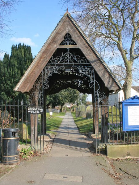 File:Lych gate, St Mary and All Angels' Church, Bingham, Notts - geograph.org.uk - 1758630.jpg